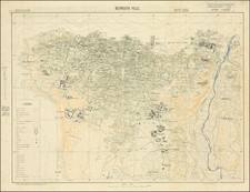 Middle East Map By Service géographique des forces françaises libres