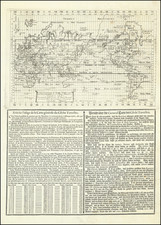 World Map By Daniel Bernoulli / Isaac Brouckner
