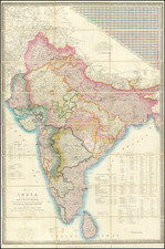 India Map By James Wyld