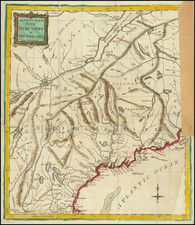 New Hampshire and American Revolution Map By Universal Magazine