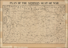 Kentucky, Tennessee and Civil War Map By H.P. Lathrop