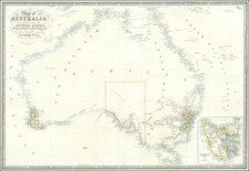 Australia Map By James Wyld