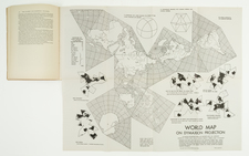 World and Rare Books Map By R. Buckminster Fuller