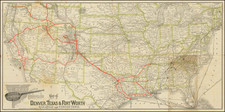 United States Map By Matthews-Northrup & Co.