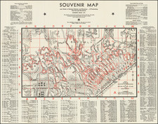 Pictorial Maps, Los Angeles and Other California Cities Map By Anonymous