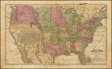 United States and Texas Map By Jesse Olney