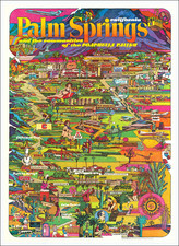 Pictorial Maps and Other California Cities Map By Intercart Marketing