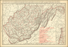 West Virginia Map By Rand McNally & Company