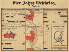 Poland, World War I and Germany Map By Rektor Haselberger
