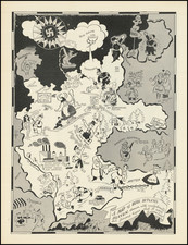 A Map of Herr Hitler's Heaven, drawn with undiplomatic but fervent hopes that it won't happen here. By Richard Q. Yardley