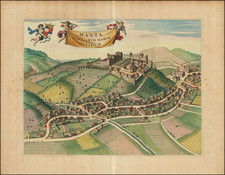 Northern Italy and Other Italian Cities Map By Johannes Blaeu