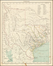 Texas Map By Carl Flemming