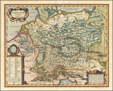 Netherlands, Austria, Poland, Hungary, Czech Republic & Slovakia and Germany Map By Jan Jansson