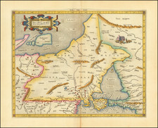 Poland, Ukraine and Baltic Countries Map By  Gerard Mercator