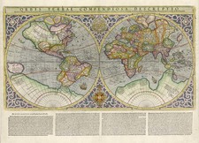 World and World Map By Rumold Mercator