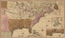 United States, New England, Southeast, Midwest, Plains, Canada and Canada Map By Gerard Van Keulen