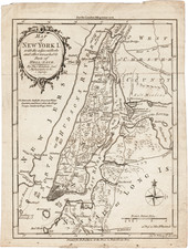 New York City and American Revolution Map By Thomas Kitchin