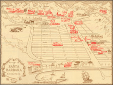 Other California Cities Map By Herbert Harker