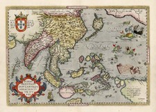 Asia, Southeast Asia, Philippines, Australia & Oceania, Australia and Oceania Map By Abraham Ortelius