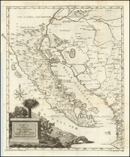 Arizona, Baja California and California Map By Francesco Saverio Clavigero