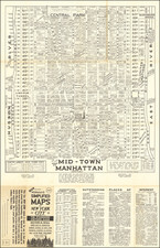 New York City Map By Norman Garbush