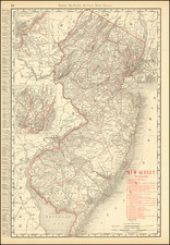 New Jersey Map By Rand McNally & Company