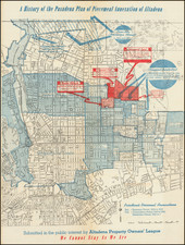 Los Angeles and Other California Cities Map By Altadena Property Owners' Association