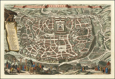 Jerusalem Map By Nicolaes Visscher I