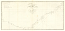 Australia Map By James Cook