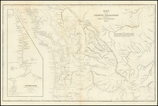 Rocky Mountains Map By Charles Wilkes