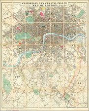 London Map By Josiah Whitbread