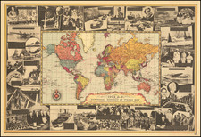 World, Pictorial Maps and World War II Map By Acme Newspictures, Inc.