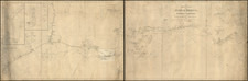 The North Coast of the Gulf of Mexico from St. Marks to Galveston . . . 1844 . . . Additions to 1856, including the Surveys of Comr. Powell, Lt. Simmes & Profr. Coffin, U.S. Navy [and] St. Marks to Galveston.  Sheet II. . . . 1845.   Additions to 1851 . . . .