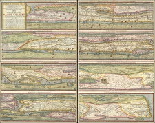 World, Europe, Italy and Mediterranean Map By Abraham Ortelius / Konrad Peutinger