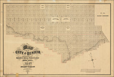 San Francisco & Bay Area Map By Britton & Rey