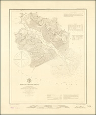 South Carolina Map By U.S. Coast & Geodetic Survey