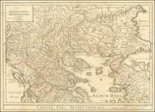 Bulgaria, Turkey and Greece Map By Guillaume De L'Isle