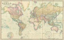To Her Most Gracious Majesty Queen Victoria, This Map of the World on Mercator's Projection Is Most Respectfully Dedicated . . . 1849 By J & C Walker