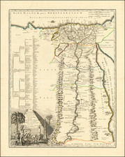 Egypt Map By Gilles Robert de Vaugondy