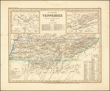 Tennessee Map By Joseph Meyer