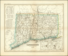 Connecticut Map By Joseph Meyer