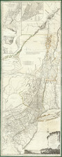 New England, Vermont, New York State, Mid-Atlantic, New Jersey, American Revolution and Canada Map By Sayer & Bennett