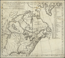 North America Map By Benjamin Cole