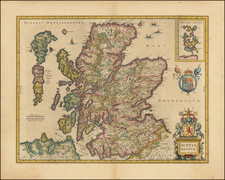 Scotland Map By Jan Jansson