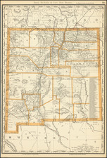 New Mexico Map By Rand McNally & Company