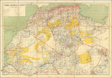 North Africa Map By A. Meunier