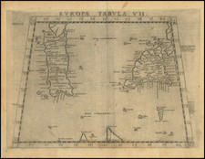 Europae Tabula VII [Sicily, Malta, Sardinia]