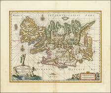 Iceland Map By Moses Pitt