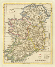 Ireland Map By Robert Wilkinson