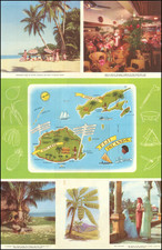 Other Pacific Islands and Pictorial Maps Map By Whitcombe and Tombs Ltd